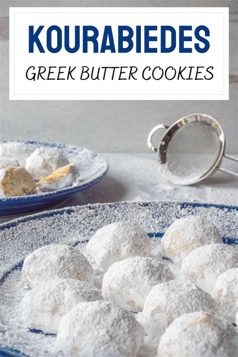 Kourabiedes Recipe - Greek Butter Cookies - Cook Like …