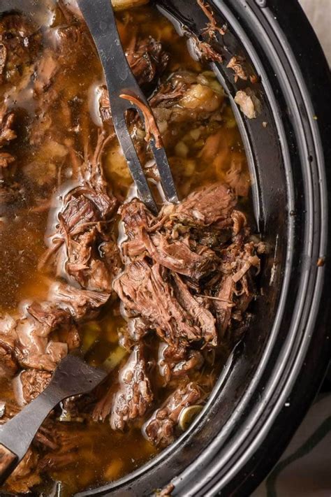 The Best Slow Cooker Shredded Beef Recipe