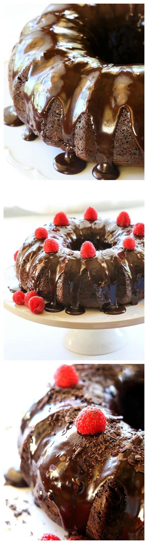 Easy Chocolate Bundt Cake - The Girl Who Ate Everything