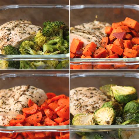 One-pan Chicken & Veggie Meal Prep Recipe by Tasty