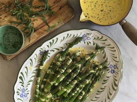 How to make asparagus with tarragon and saffron …
