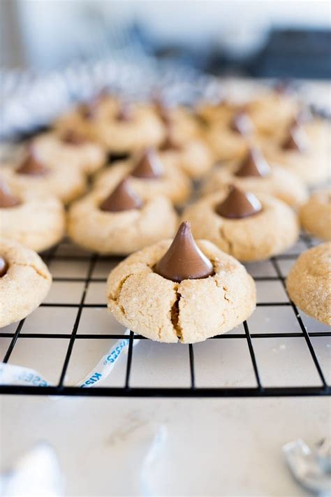 Peanut Butter Kiss Cookies - Cooking With Karli