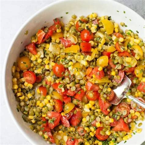 Summer Split Pea Salad Recipe (Vegan) | Wholefully