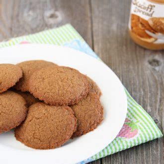 3 Ingredient Biscoff Spread Cookies - Kirbie's Cravings