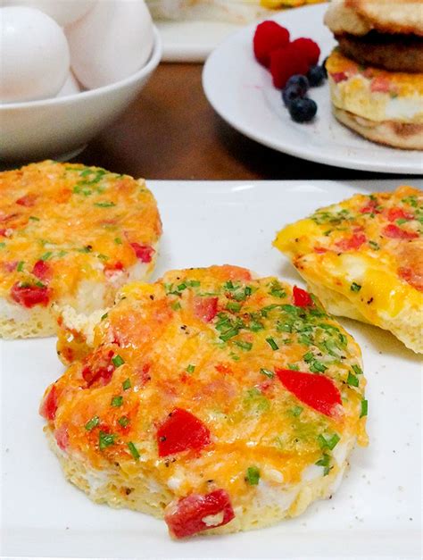 Baked Tomato and Cheese Frittata - On The Go Bites