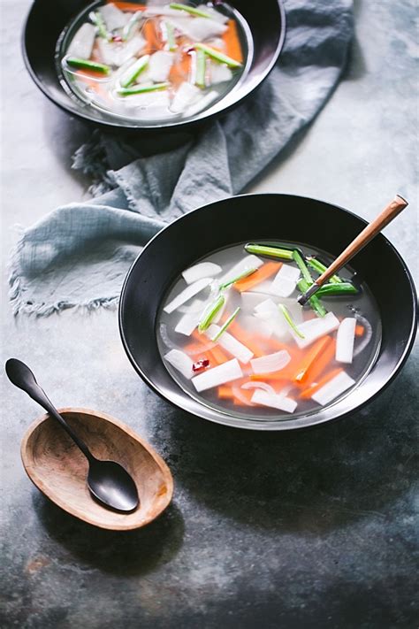 Korean White Radish Water Kimchi (Dongchimi) - The …