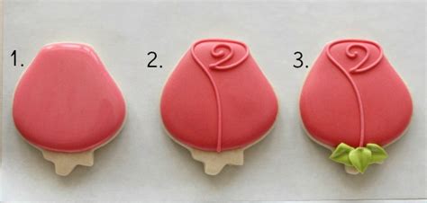 Decorated Rose Cookies for Valentine’s Day - The …