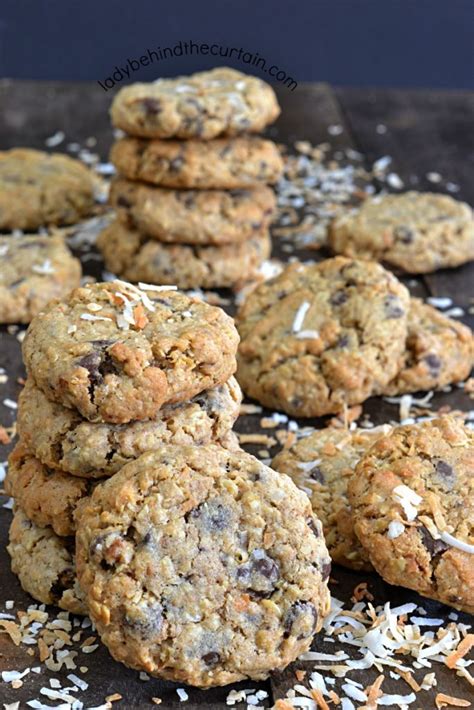 Toasted Coconut and Chocolate Chip Oatmeal Cookies …