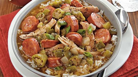 Slow-Cooker Chicken and Sausage Gumbo Recipe