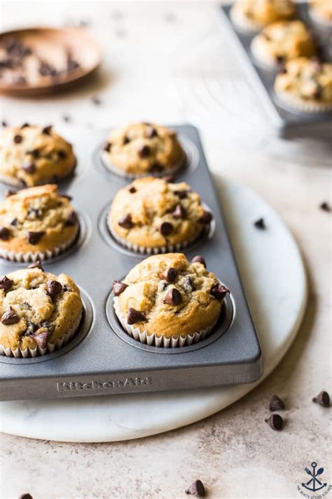 Easy Chocolate Chip Muffins - The Beach House …
