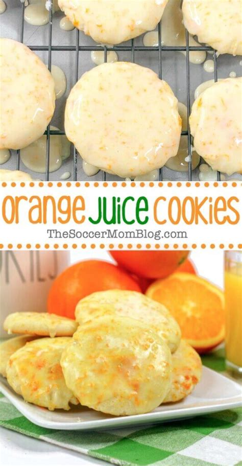 Fresh Orange Juice Cookies with Orange Glaze - The …