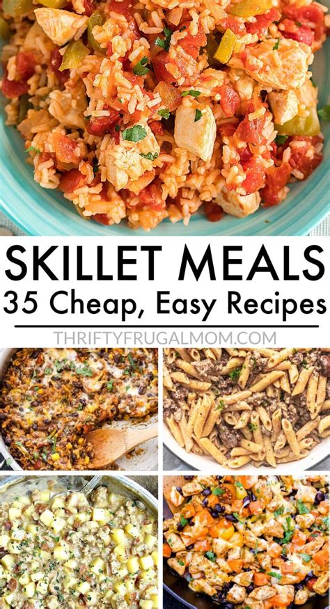 35 Cheap One Skillet Meals for Easy Dinners - Thrifty …
