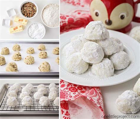 Snowball Cookies - Simple and Delicious - One Little …