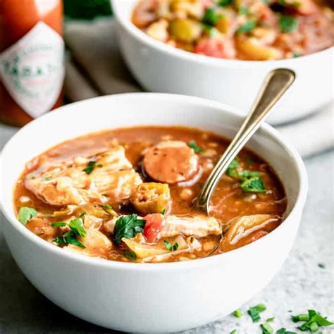 slow cooker gumbo with chicken - Healthy Seasonal Recipes