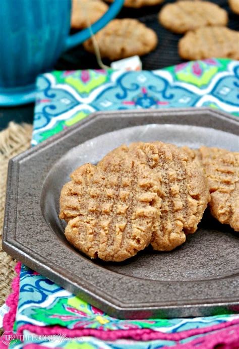 Sugar Free Peanut Butter Cookies - The Foodie Affair