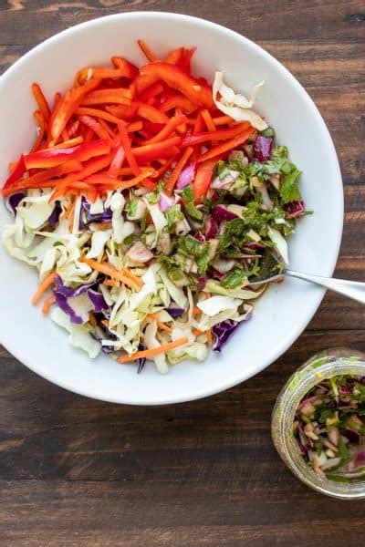 Mexican Coleslaw With Cilantro Lime Dressing - Veggies …