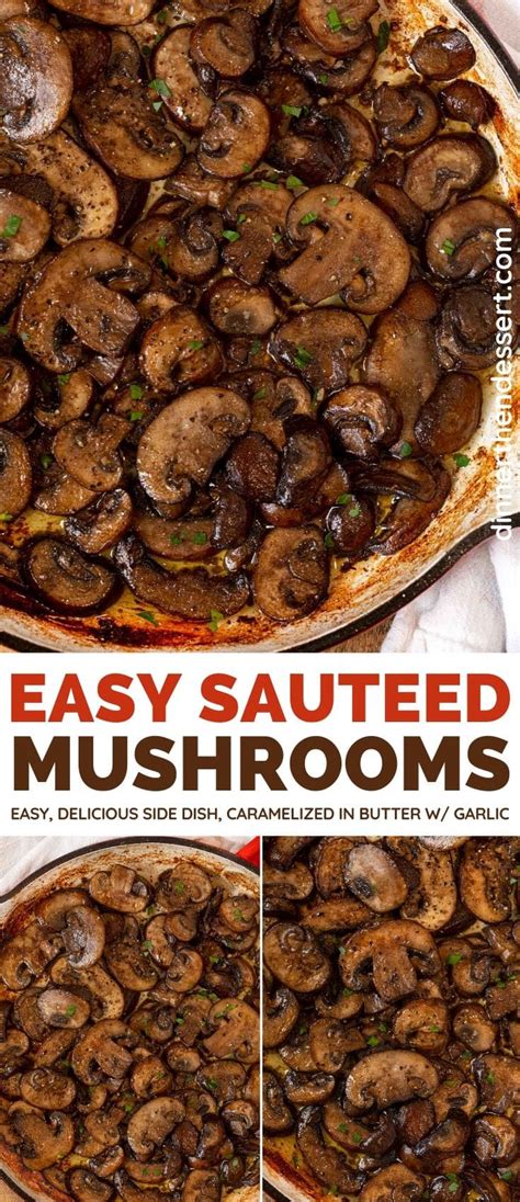 Sautéed Mushrooms Recipe (Easy Topping or Side