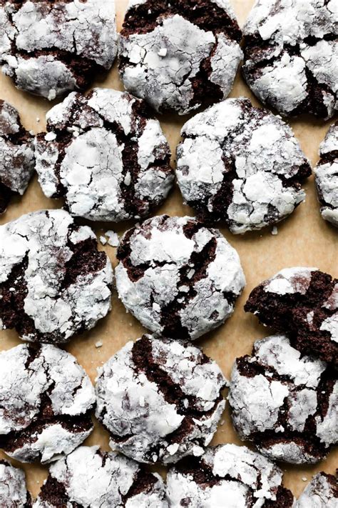 Double Chocolate Crinkle Cookies - Sally's Baking …