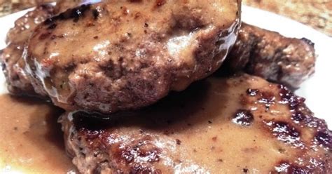 Hamburger Steaks with Brown Gravy - South Your Mouth