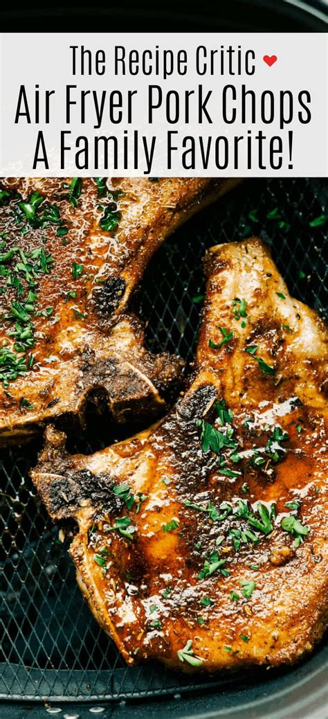 Juicy Air Fryer Pork Chops Recipe | The Recipe Critic