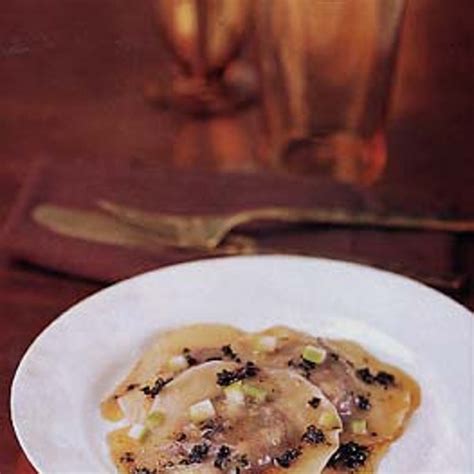 Chestnut Ravioli with Sage Browned Butter Recipe - Epicurious