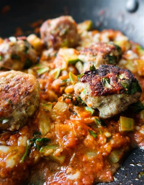 Easy Tomato Garlic Sauce For Turkey Meatballs Bowls …