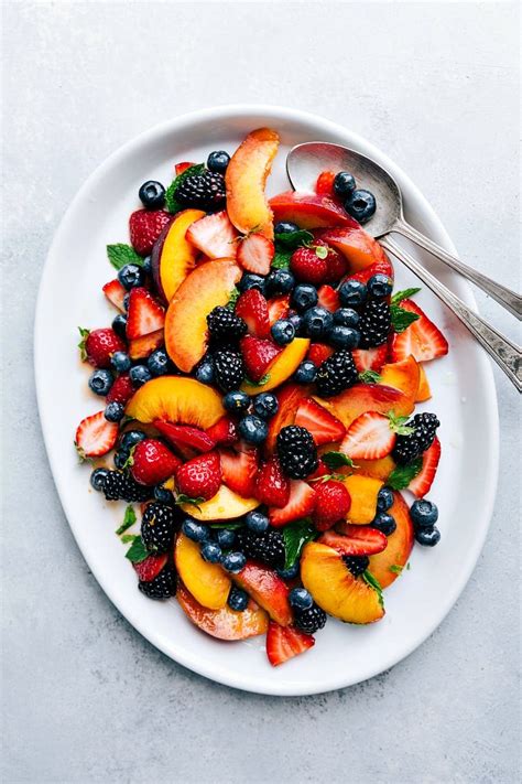 Fruit Salad Recipe {With an Orange Dressing
