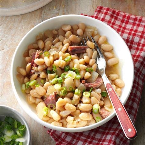 Pressure-Cooker Smoky White Beans and Ham - Taste of …