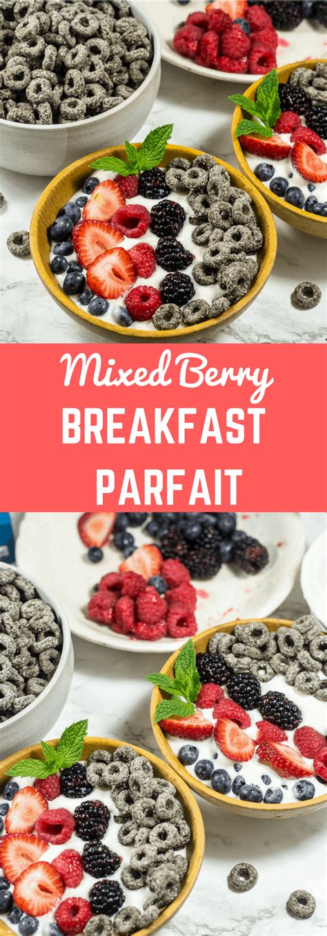 MIXED BERRY PARFAIT: QUICK AND EASY BREAKFAST …