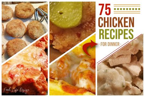 75 Chicken Recipes for Dinner Tonight - Food Life Design