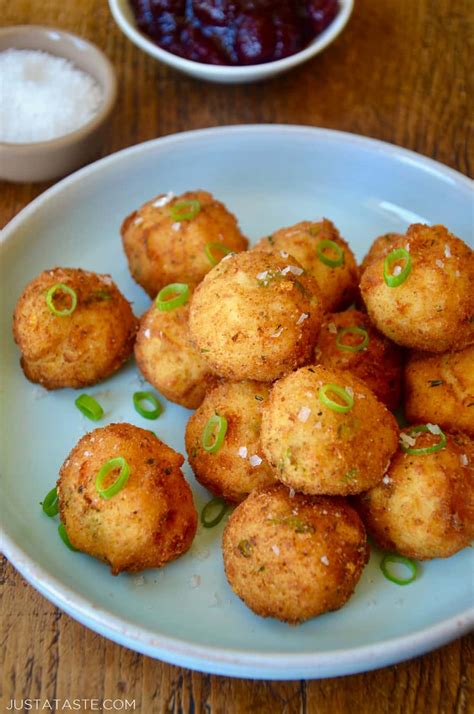 Leftover Mashed Potato Balls - Just a Taste