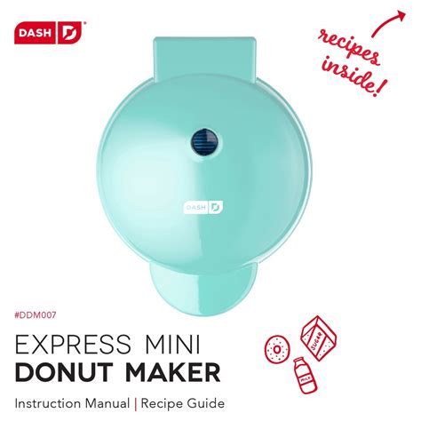 Dash Mini Donut Maker Recipes