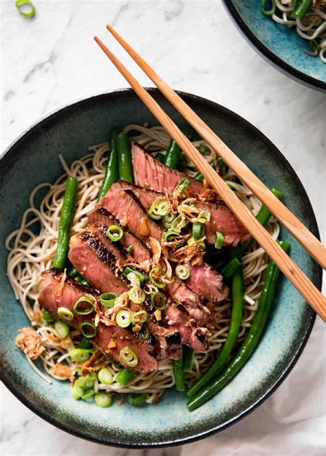 Beef Soba Noodles with Green Beans | RecipeTin Eats