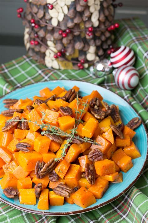 Roasted Butternut Squash with Spiced Pecans - LeMoine Family …