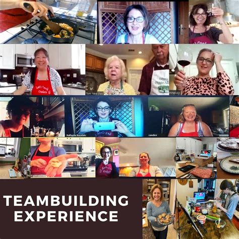 Live Virtual Culinary Teambuilding - corporate cooking …