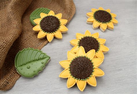 Pretty Sunflower Cookies - The Sweet Adventures of …