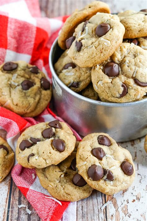 Chewy Coconut Chocolate Chip Cookies - Accidental …