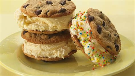 Cookie Ice Cream Sandwiches Recipe - BettyCrocker.com