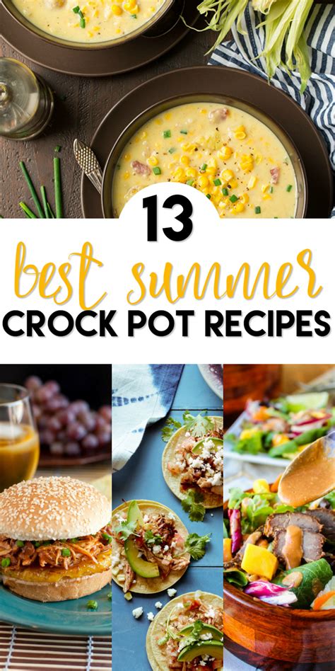 13 Best Summer Crock Pot Recipes - A Grande Life