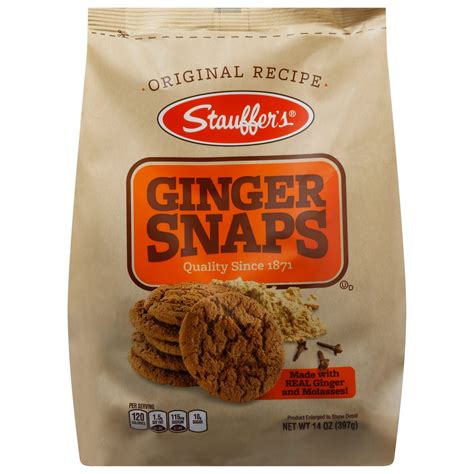 Stauffer's Original Recipe Ginger Snaps - Shop Snacks …