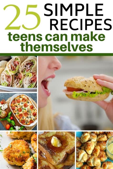 25 Simple Recipes Teens Can Cook Themselves
