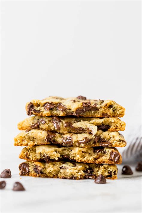 The Best Bakery Style Chocolate Chip Cookies Recipe