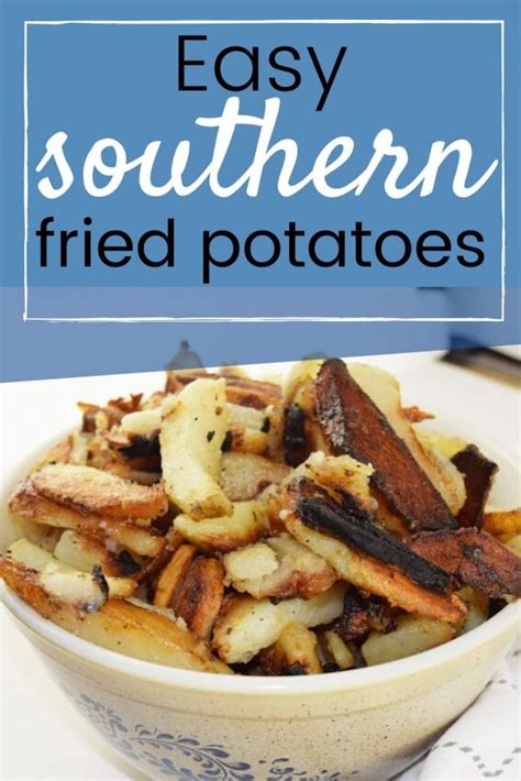 Easy Southern Skillet Fried Potatoes Recipe - Hidden …