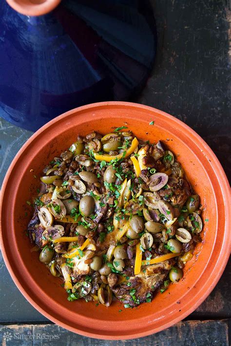 Moroccan Chicken with Lemon and Olives Recipe - Simply …