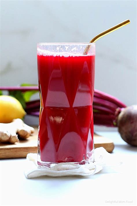 Detox Beet Juice Recipe (Juicer + Blender) - Delightful …
