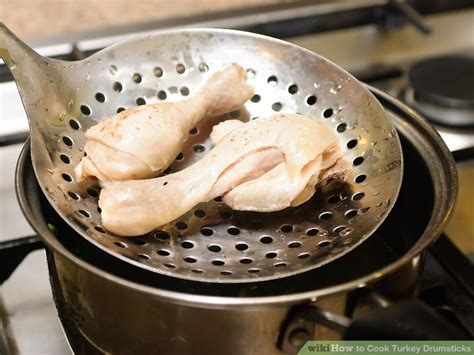4 Ways to Cook Turkey Drumsticks - wikiHow