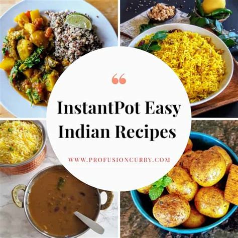 Instant Pot Easy Indian Recipes - Profusion Curry