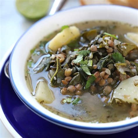 Lebanese Lentil soup recipe - Amira's Pantry
