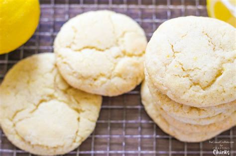 Soft Lemon Sugar Cookies - The Crafting Chicks