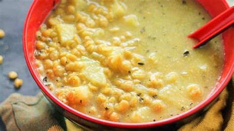 Crockpot Vegan Yellow Split Pea Soup - Vegan With Curves